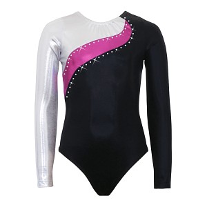 Elite Silver/Pink Berry/Black Mystique Long Sleeve