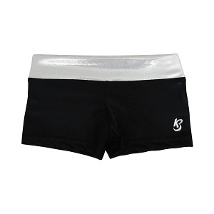 Silver / Black Shorts