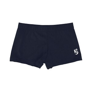 Navy Nylon Shorts