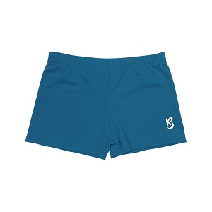 Teal Nylon Shorts