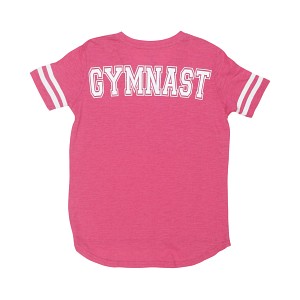 Pink Sporty Gymnastics Tee
